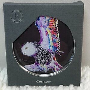 Lucy Lu Designs "Owl" Women's Compact Mirror Case
